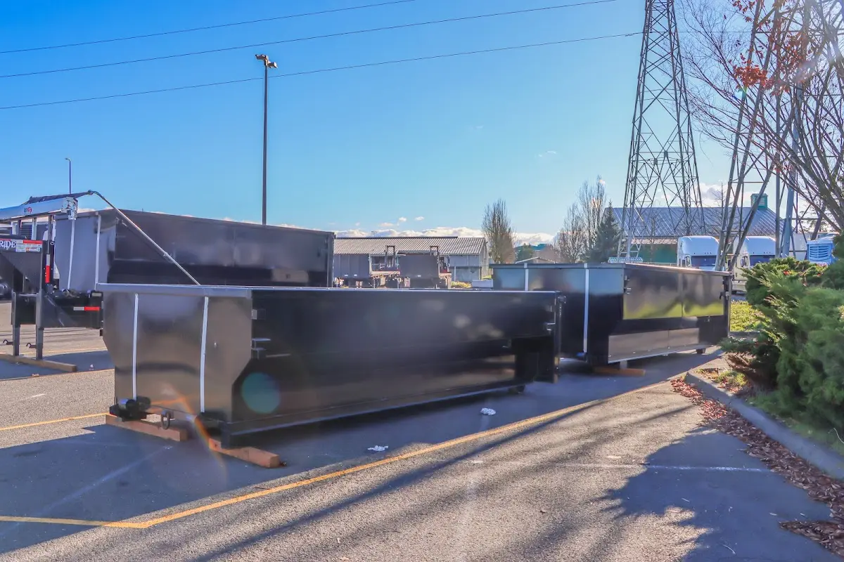 Professional dumpster rental and junk removal service in Pompey